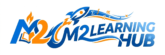 M² Learning Hub Logo - Premium Online Tuition